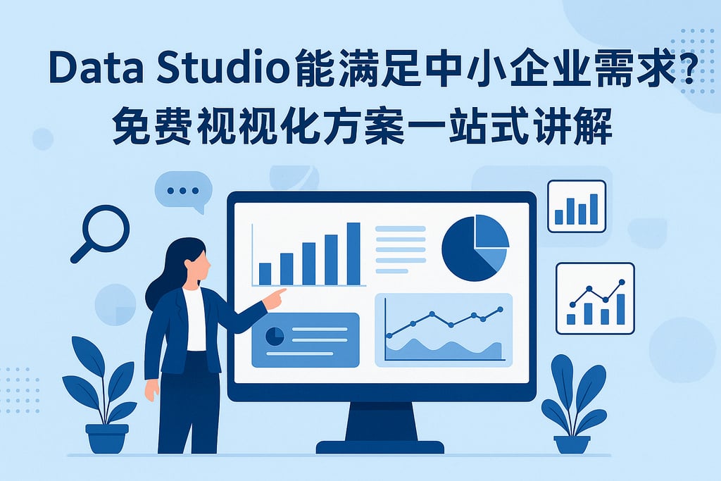 Data Studio能满足中小企业需求吗？免费可视化方案一站式讲解